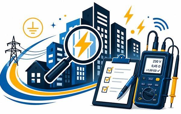 Pomiary elektryczne wykonywane na terenie Kowal